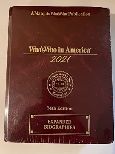 Who's Who in America 2021 0837970717 Book Cover