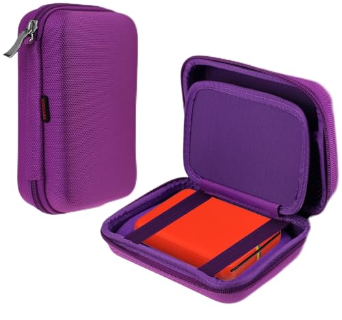 Navitech Étui Violet Compatible avec Polaroid Zip