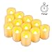 Produktbild Kohree LED Kerzen, 12 pcs Flammenlose Kerzen mit Timer, Elektrische Kerze Tee Lichter inkl. Batterie, Dekoration für Weihnachten Gerburtstag Hochzeit Party - Warm Weiß
