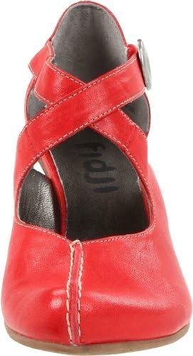 Fidji Women's B455 Mary Jane Pump,Red,39.5 EU/9.5 M US | Image 1