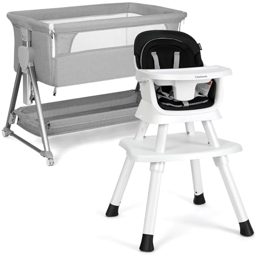 Image of Bundle with Bassinet and 8-N-1 High Chair