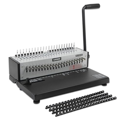 Rilegatrice Professionale RAYSON SD-220B - 400 Fogli, 21 Fori, Per A4 - Foto 2