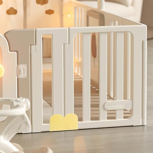 Image of Baby Playpen Stabilizer Anti-Slip Plastic Playpen Base Floor Fixator for Baby Fence Fixer 2-Pack Accessories 7.20 X 2.36 X 1.57 in
