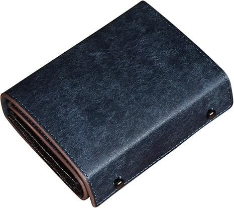 [ソウシア商事株式会社] メンズ二つ折り財布 濃藍 [11100-1993]