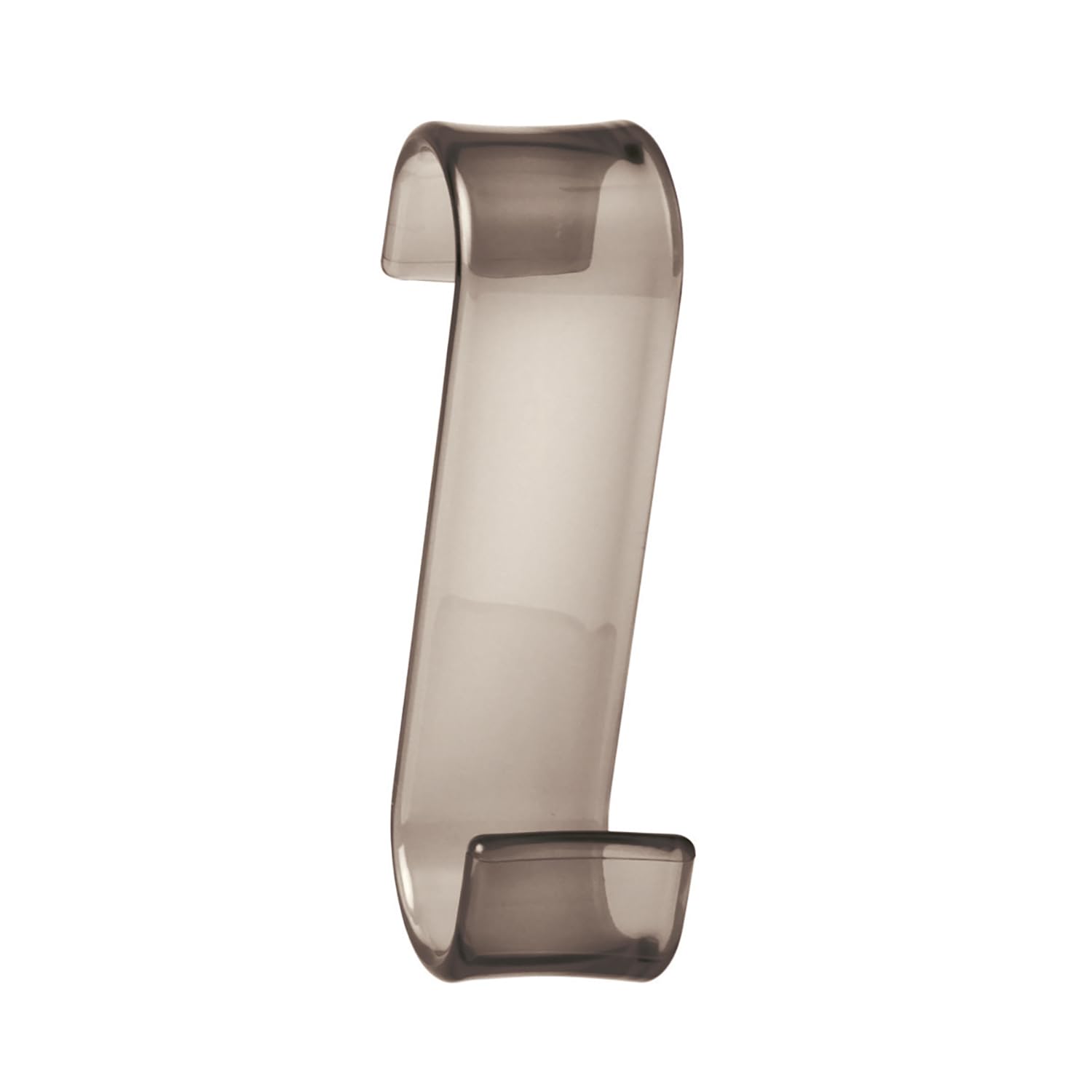 Gedy Mocha Clear Thermoplastic Resin Coat Hangers - Colour