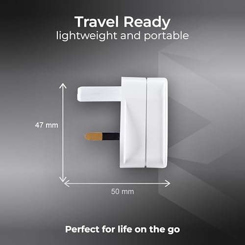 Image of Masterplug SHADC-MP Shaver Adaptor White