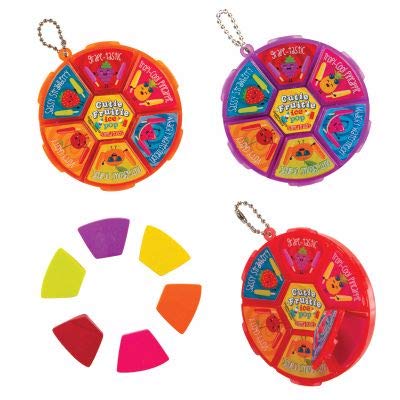 Cutie Fruitie Ice Pop Scented Eraser Wheel - Set of 3
