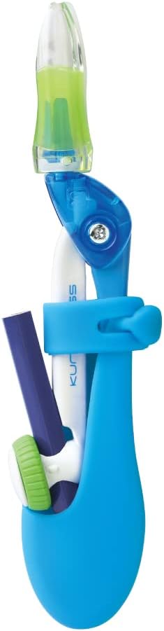 Sonic SK-7119-B Super Compass Kurun Pass for Pencils, Silicone Cover, Blue