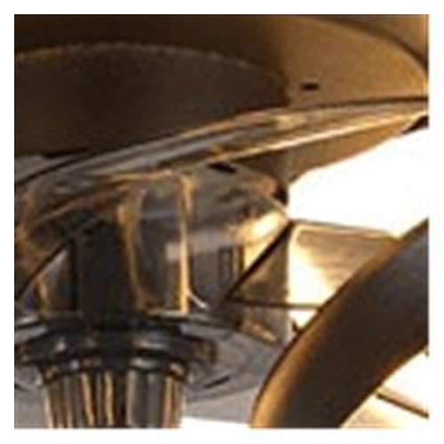Ventilador de techo para dormitorio con aspas ocultas y luz LED 6
