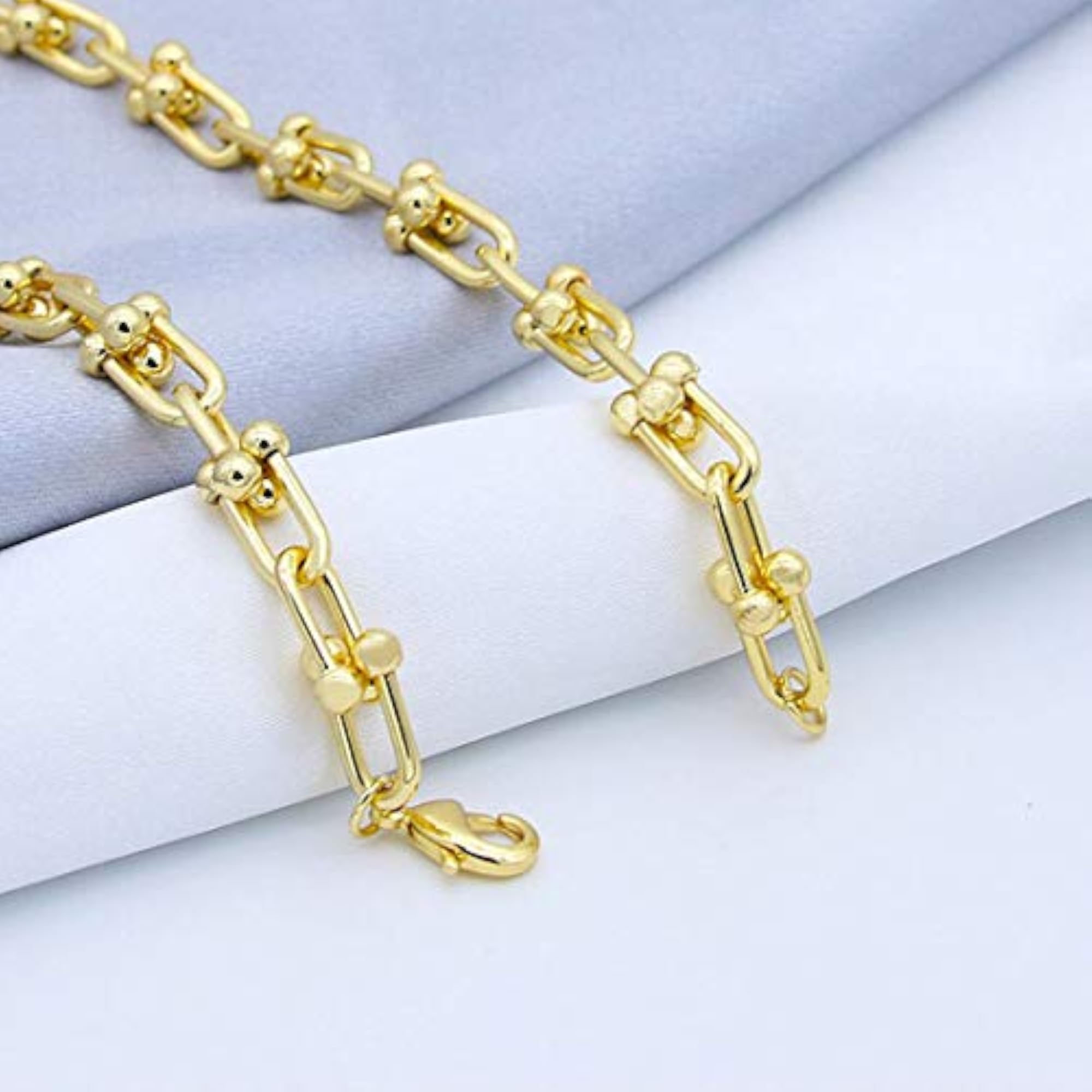 Layered Necklace Plated with Jewellery