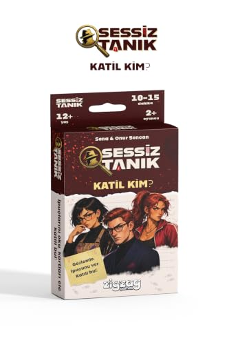 Sessiz Tanık Katil Kim? Dedektiflik Kart Oyunu