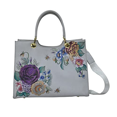 Image of Anuschka Women's Original Hand-Painted Genuine Leather Medium Satchel
