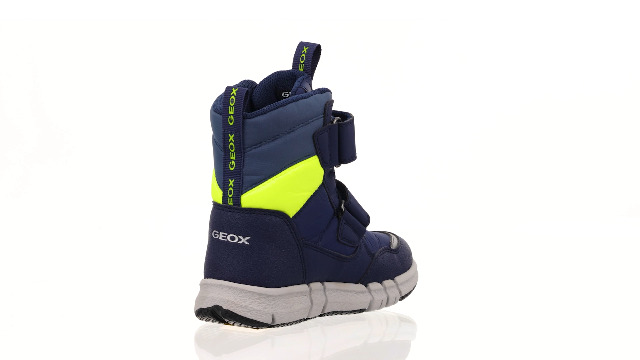 Geox Jongens J Flexyper Boy B ABX enkellaars, cognac black, 31 EU