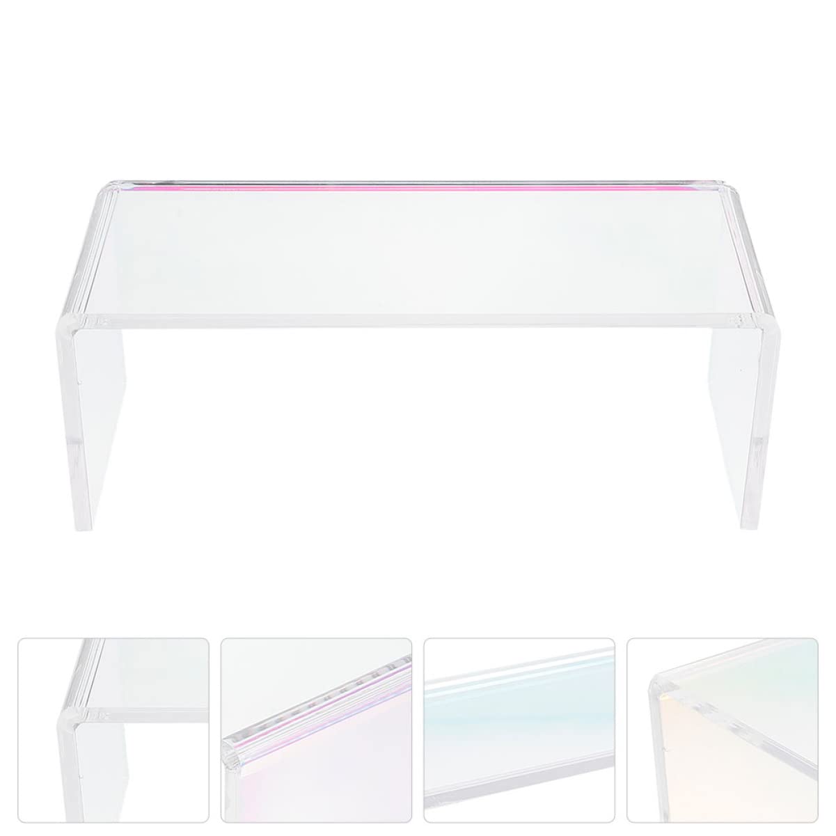 Cuscino Supporto Manicure per Poggiamani in Mani Trasparente Acrilico | Unghie in Salone, per Lavoro Manicure, Cuscino Ispessito, Supporto Polso Comodo