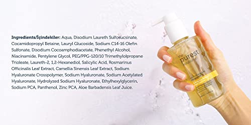 The Purest Solutions Exfoliating Salicylic Acid Cleanser Facial Cleanser (0.5% Salicylic Acid & 1% Niacinamide) - For Oily/Combination Skin - Reduces Pimples and Acne Prone - Vegan (200 ml) - Image 7