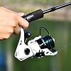 KastKing Crixus Fishing Rod and Reel Combo, High Performance Spinning & Baitcaster Combo, IM6 Graphite 2Pc Blanks, Zirconium Oxide Rings, SuperPolymer Handle, Lightweight Reel with Aluminum Spool