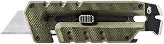 Gerber Prybrid Utility, Pocket Utility Knife with Prybar, Green [31-003743]