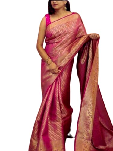 Shiv Textiles Banarasi Silk Sarees For Women