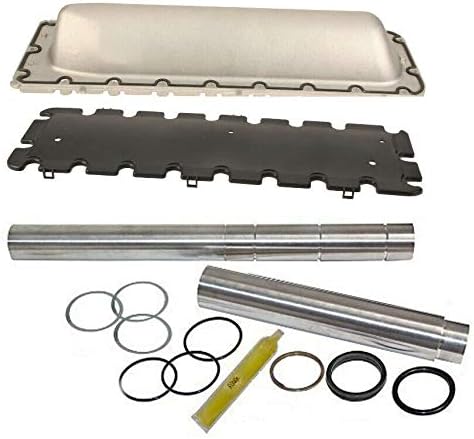 Intake Valley Pan with Gasket and Collapsible Water Pipe Kit for BMW E31 E32 E34 E38 E39 E53 8 Cyl Engines