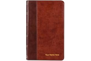 King James Version Bible for Men, Personalized with Custom Name Imprint