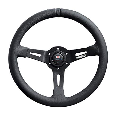 Amazon.co.jp: MOMO FULL SPEED 328D 90mm ディープコーン ブラック  