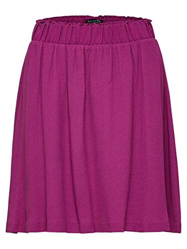 Skirt Jupe Slfbisma SELECTED FEMME en maille fine pour une élégance intemporelle