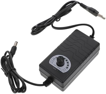 NUOBESTY 36 W ayarlanabilir güç adaptörü, değişken hız regülatörü, elektrikli motorlar için, DC motor adaptörü, vantilatörler, LED lambalar ve diğer uygulamalar için, AB fişi - Görsel 1