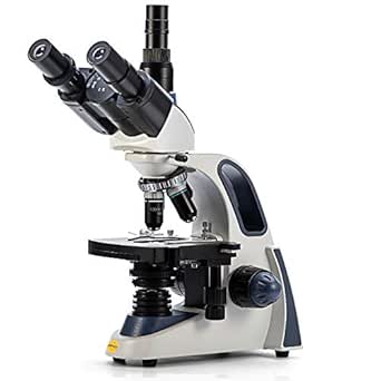 Swift SW380T 40X-2500X Magnification Trinocular Microscope with Wide-Field Eyepieces and Mechanical Stage