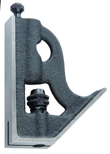 Starrett H33-6 Forged, Hardened Steel Square Head For Combination Squares, Combination Sets And Bevel Protractors