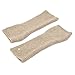 UNDERCONTROL Gold Label Cashmere Wool Blend Knitted Soft Touch Thumb Hole Fingerless Women Texting Arm Long Warmer Cell Phone Mittens Gloves Korea (BEIGE)