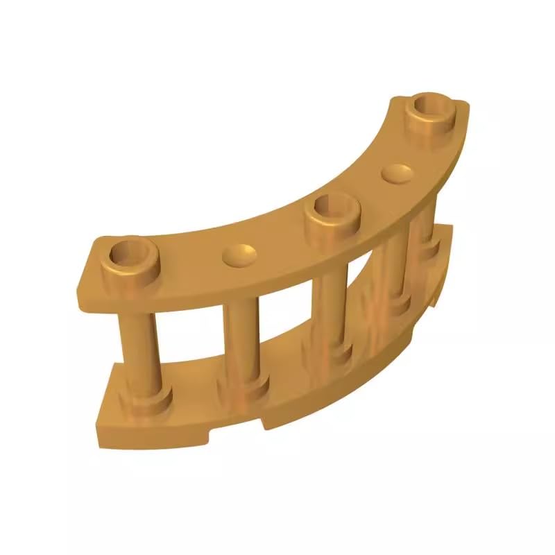 21229 Ornaments Fence Spindled 4x4x2 Quarter Round with 3 Studs, 50 PCS — image 1