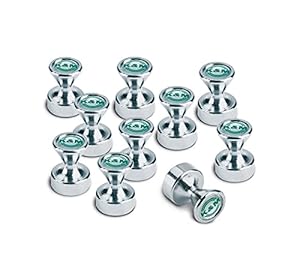 K&M 11581 Powermagnet Set mit 10 Stück