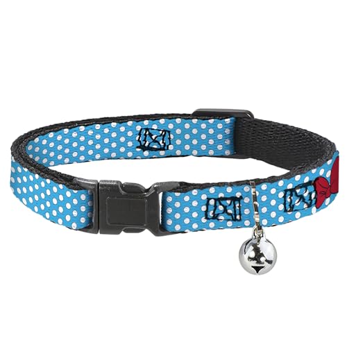 Collar de gato breakaway Buckle-Down ajustable con hebilla de seguridad anti tirones 2