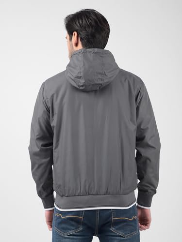 Image of Numero Uno Men's Solid Regular Fit Black Jacket