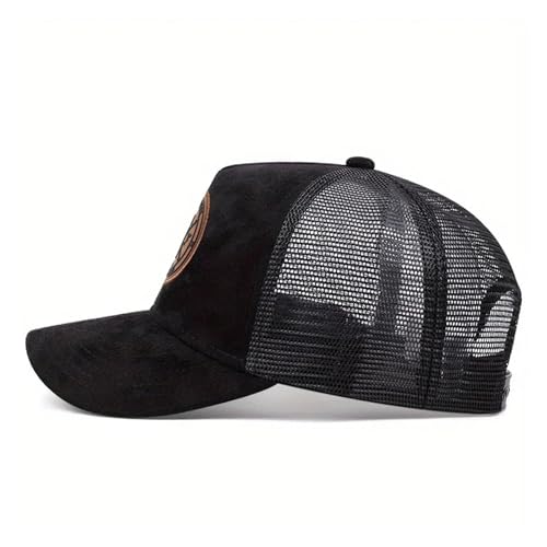 Gorra de béisbol de malla unisex sombrero snapback casual de calle 6