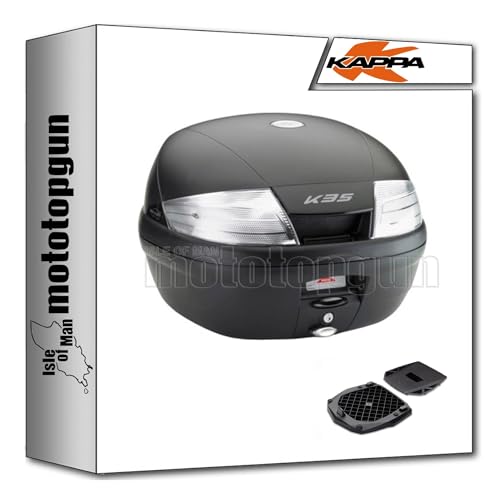 Top case Kappa K35NT robuste et support tech KZ9255 pour Voge Trofeo 500 AC