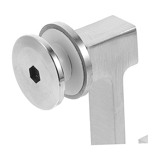 Support main courante inox robuste pour rampe escalier extérieur durable