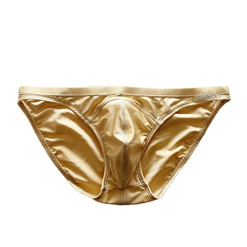 DESMIIT Men's Low-Waist Swimwear Briefs Gay Sunbath Swimming Bikini