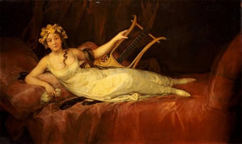 Tableaux Murale Art Francisco De Goya Portrait Marquise Décoration Maison 60x90cm
