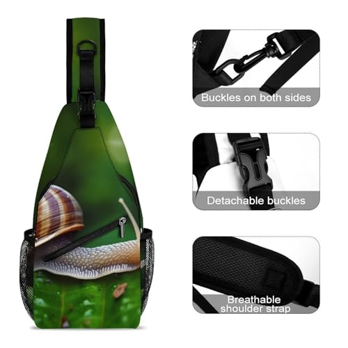 Mochila tipo bandolera para hiking y uso casual miniatura 3