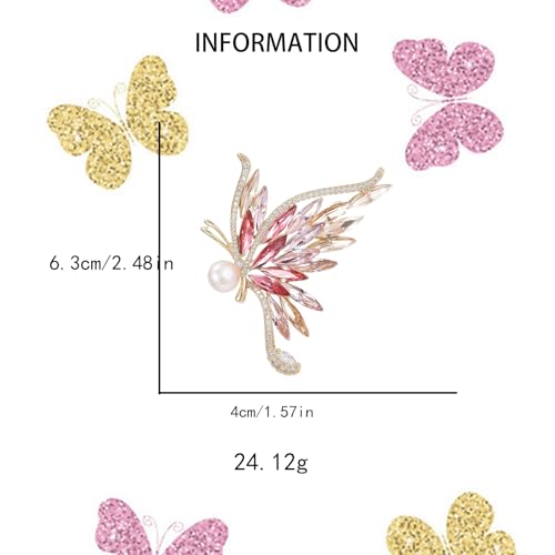 Image of Animal Brooch for Women Girls Rhinestone Animal Brooch Lapel Pin Jewelry Gift for Mom Wife