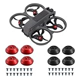 Hesupy Motor Protective Cover Cap for DJI Avata 2, Aluminum Alloy Motor Protection Case, Dust-Proof Waterproof Motor Protector for Avata 2 Drone (Black)