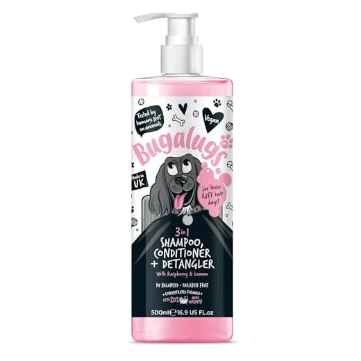 Bugalugs 3-in-1 Hundeshampoo für Welpen