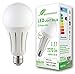 Bombilla LED greenandco® IRC 90+ E27 24W (corresponde a 140W) opaca 2270lm 3000K (blanco cálido) 270° 230V AC, sin parpadeo, no regulable