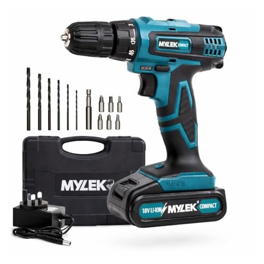 7. MYLEK MY18BCM1 Cordless Drill