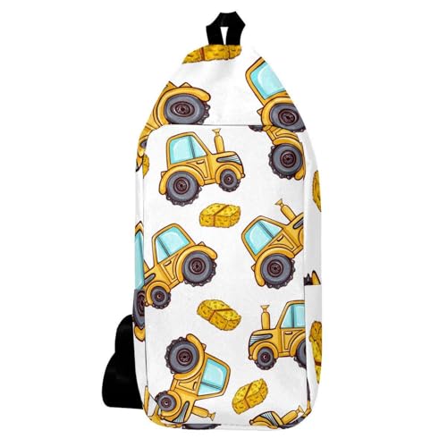 Sac à dos de voyage bandoulière imprimé campagne pour homme et femme