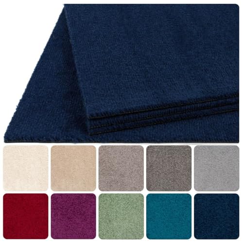 Teppichfliesen selbstliegend 50x50 cm Teppichboden Hochflor Velours