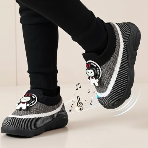 Image of 𝑭𝒐𝒐𝒕𝑺𝒕𝒂𝒕𝒊𝒐𝒏: Infant's Musical ♫♬♪Chu-Chu Sound Cartoon Shoes | Age renge 6-24 Months |