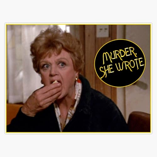 Magnet Jessica Fletcher - Murder She Wrote v. 2 Magnetic Vinyl Sticker Decal 5