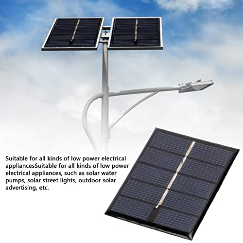 Solar Panel Module, 0.5W 2.5V DIY Polysilicon Solar Panel Charger Easy Installation Electrical Appli